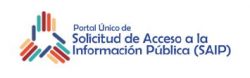 Logo del Portal Unico de Solicitud de Acceso a la Informacion Publica