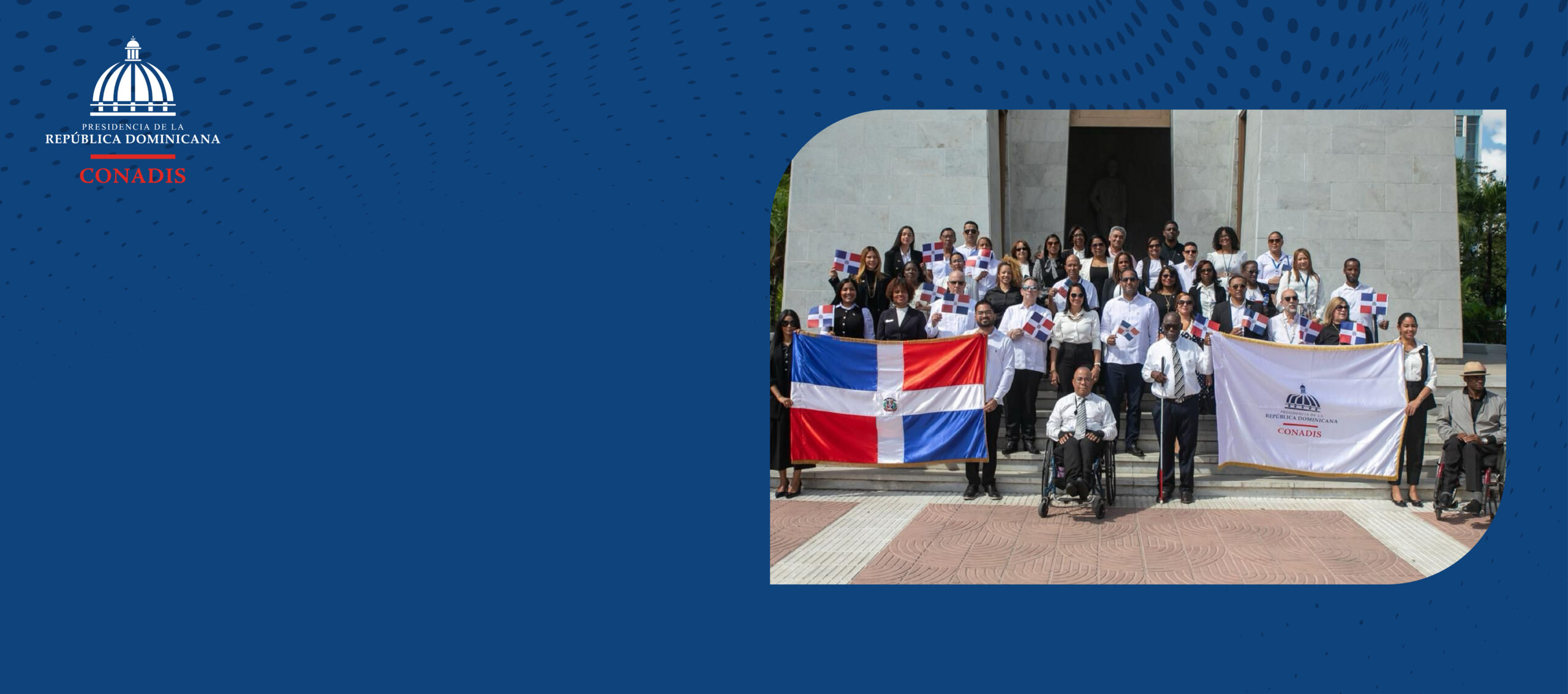 CONADIS rinde homenaje a los Padres de la Patria 