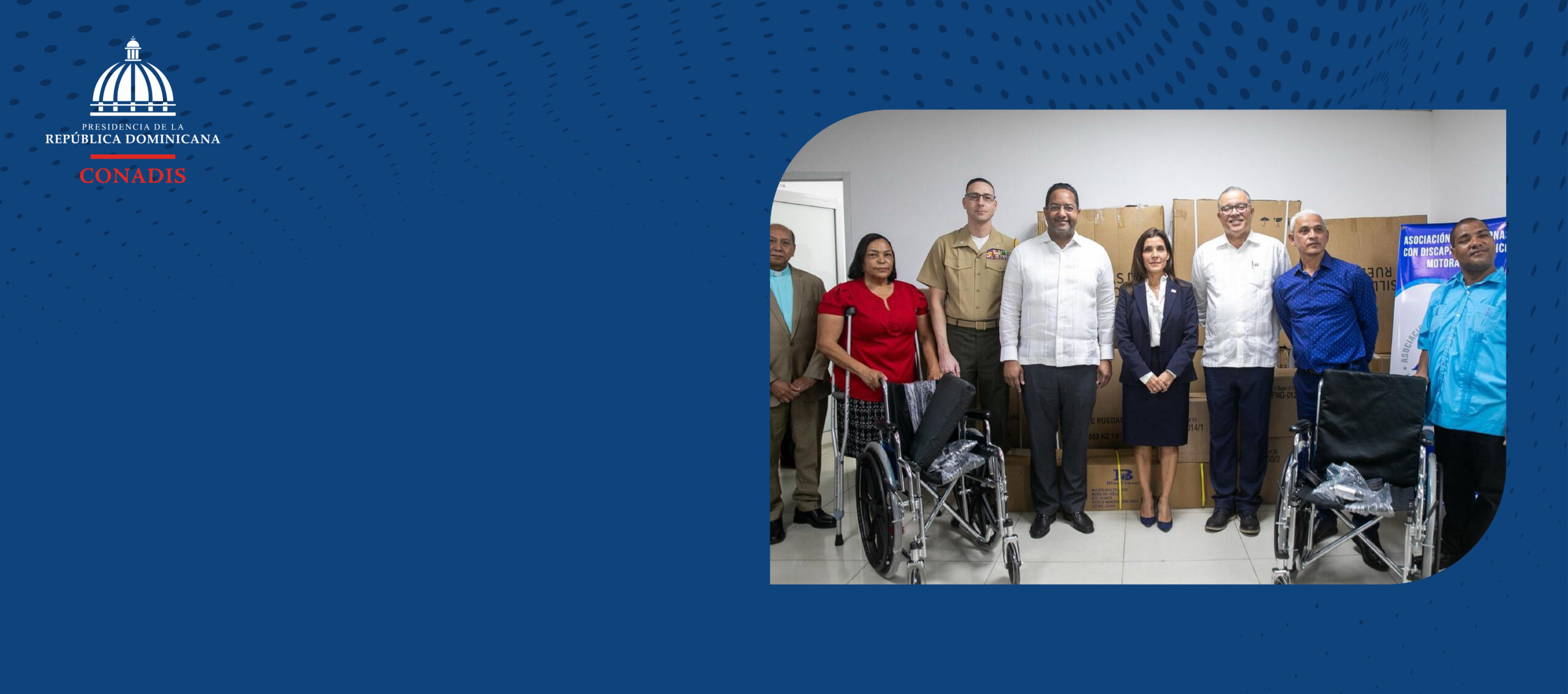 CONADIS y ASODIFIMO reciben donación de dispositivos de apoyo