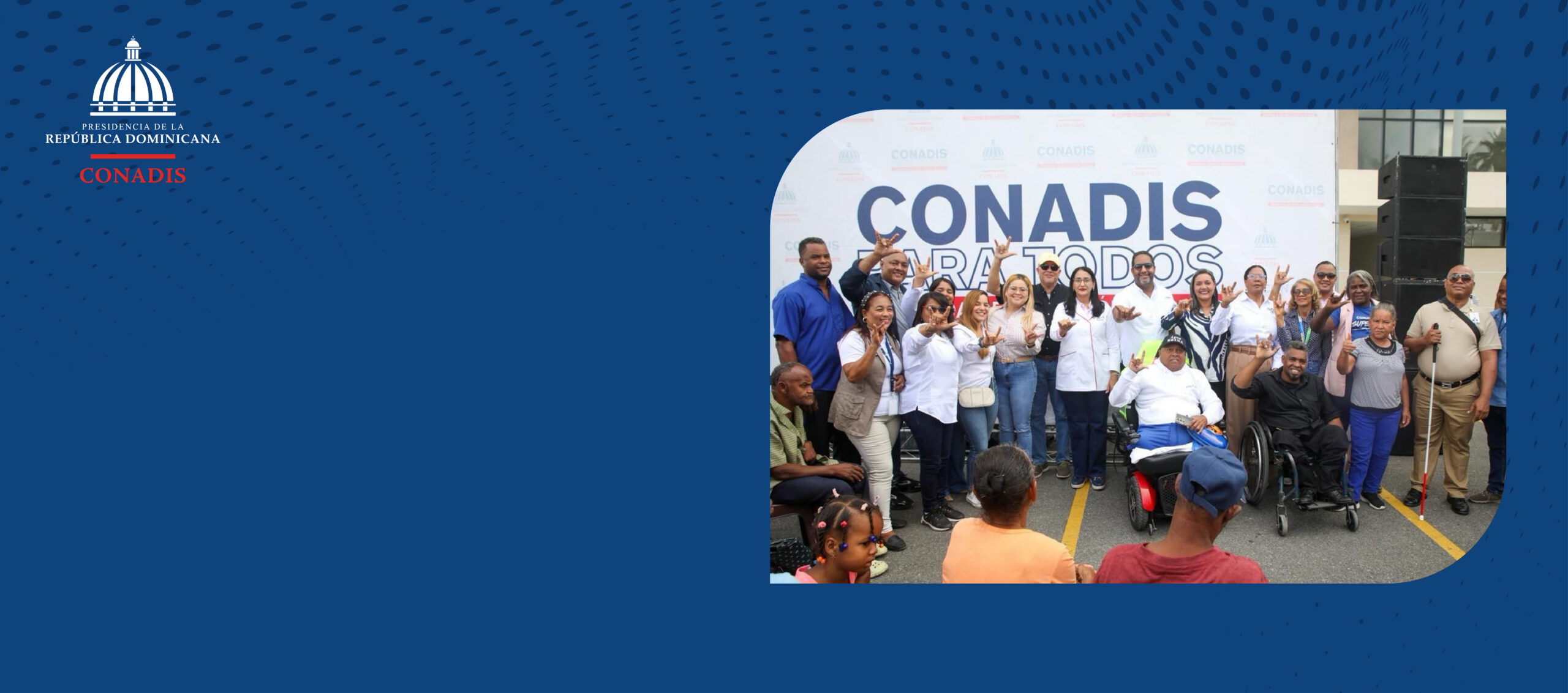 CONADIS realiza jornada de inclusión social en Azua