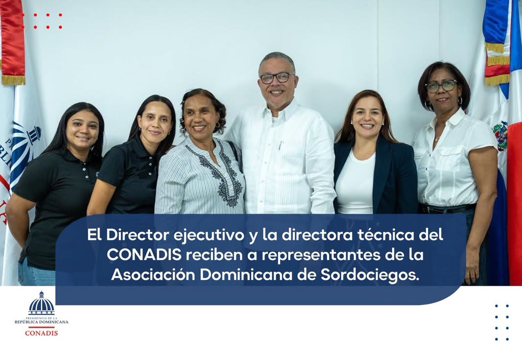 CONADIS fortalece el diálogo con la Asociación Dominicana de Sordociegos para impulsar una mayor inclusión